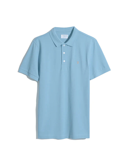Farah Polo T-Shirt Azur Blue